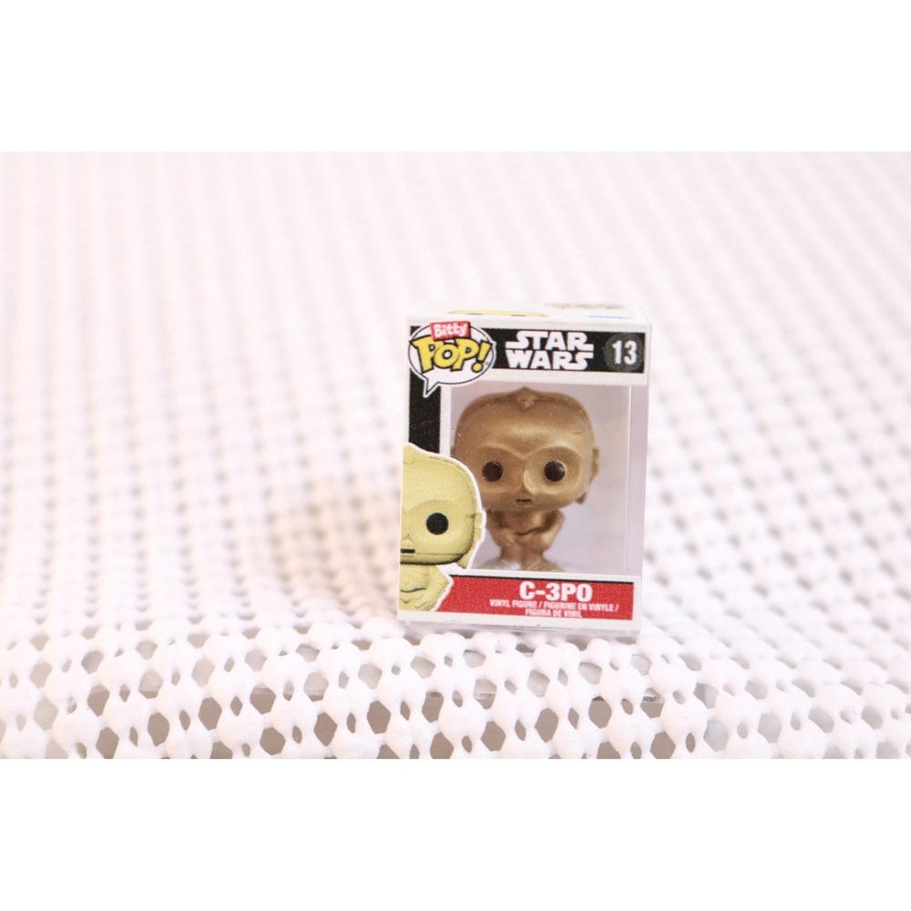Funko Bitty Pop Star Wars C-3PO 13 Mini Vinyl Figure 2023 Gold Droid